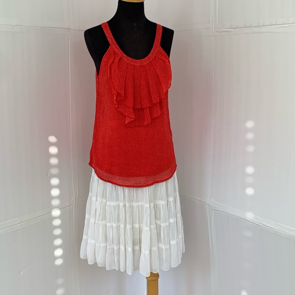 RW &CO size M Red WITH white dots
